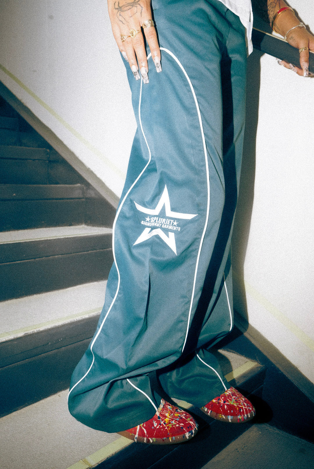 BAYBERRY NYLON PANTS