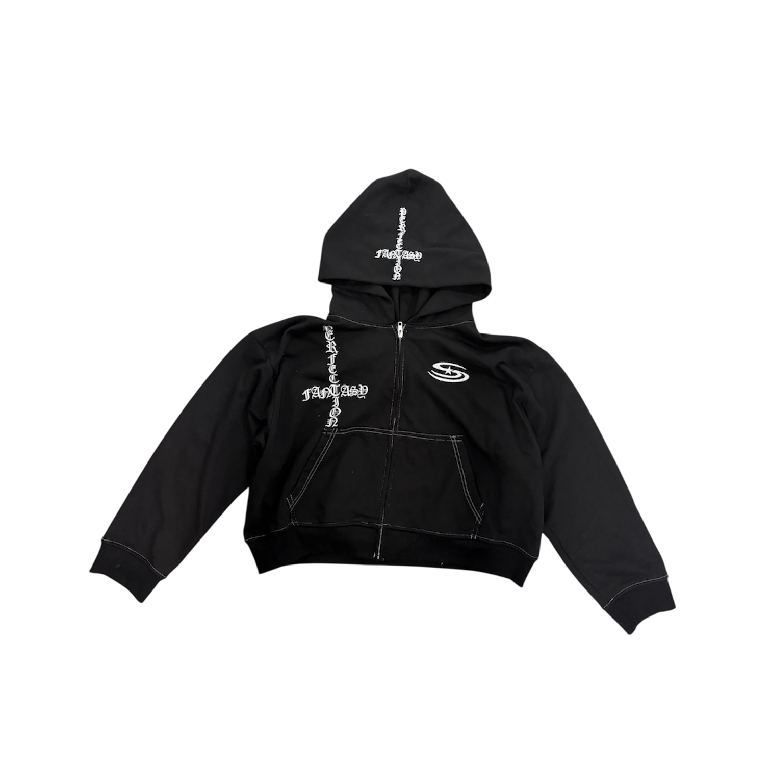 Black Saint Zip Up