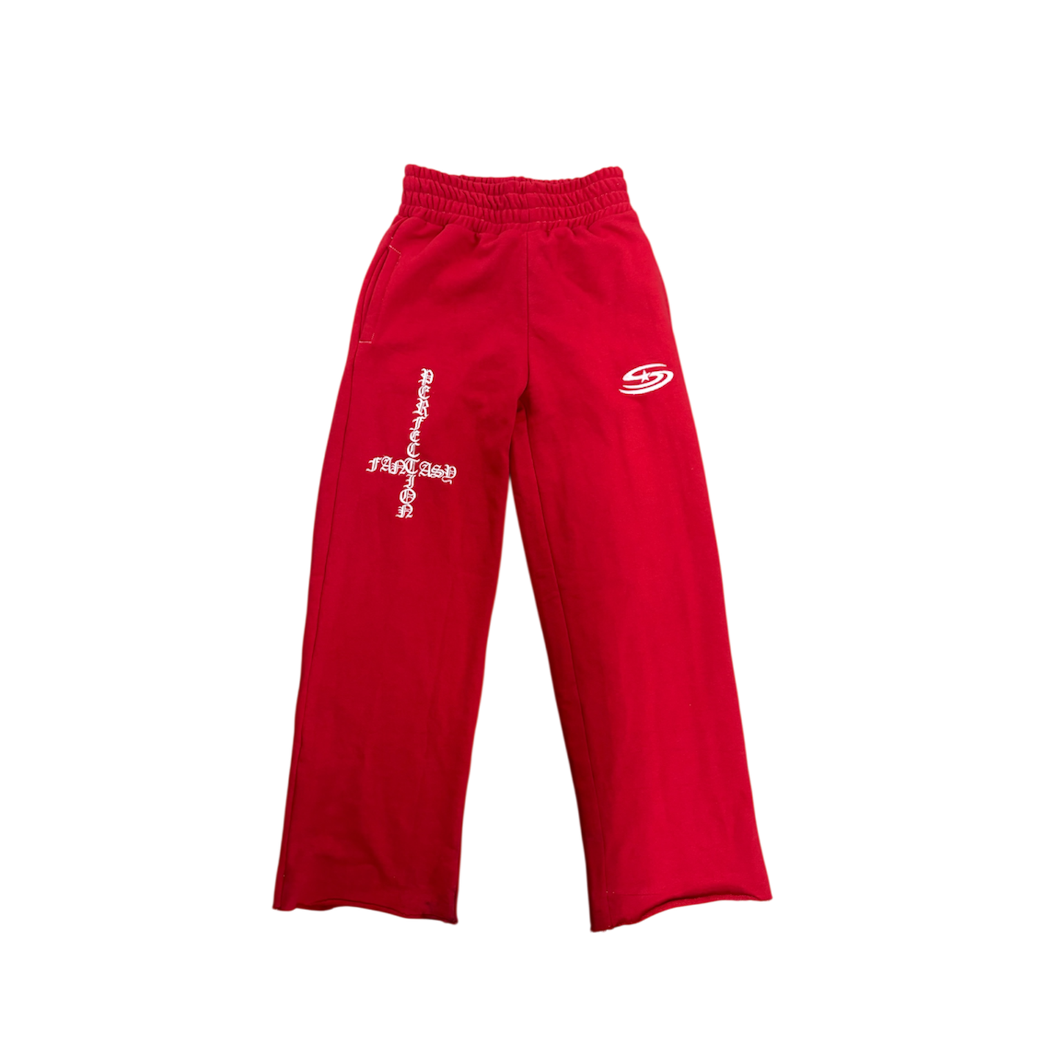 Red Saint Sweatpants